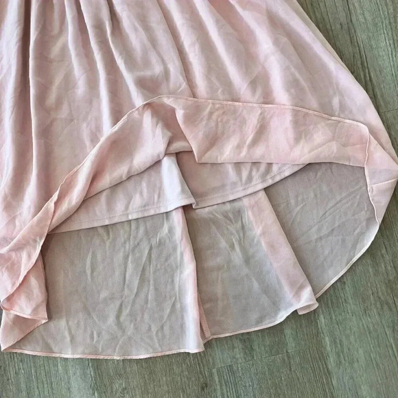 Womens Byby Pink Lace Dress - 1 - Picture 3 of 8